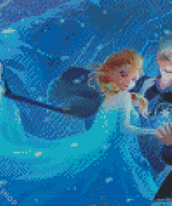 Jack And Elsa Disney Diamond Paintings