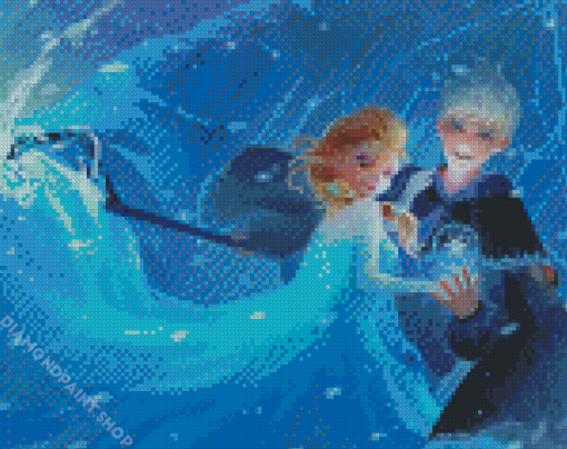 Jack And Elsa Disney Diamond Paintings