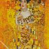 Lady In Gold Art Diamond Paintings