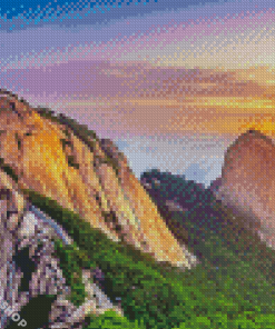 Mountain Seoraksan Diamond Painting