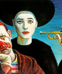 Musician Mime Diamond Paintings