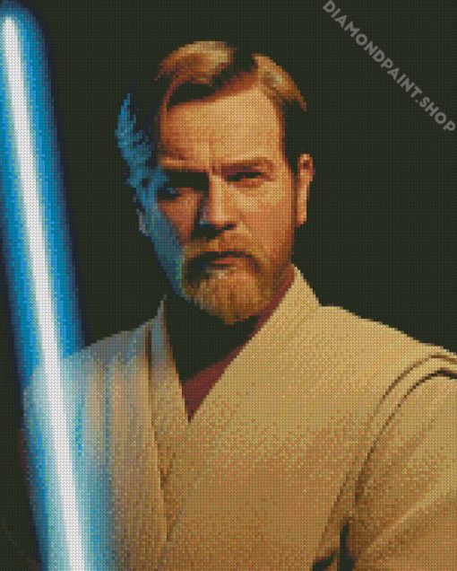 Obi Wan Kenobi Character Diamond Paintings