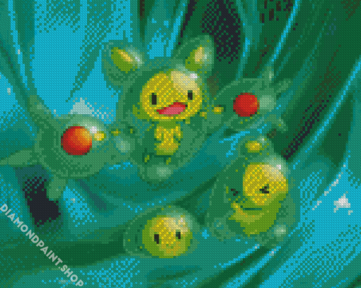 Pokemon Species Solosis Diamond Paintings