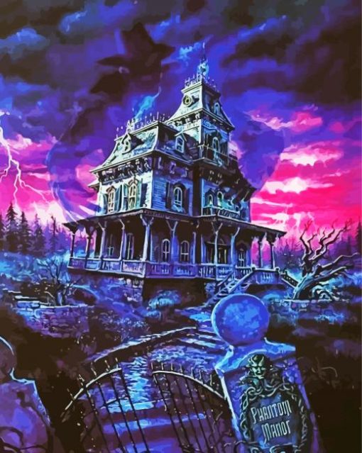 Scary Phantom Manor Diamond Paintings