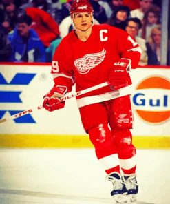 Steve Yzerman Player Diamond Paintings