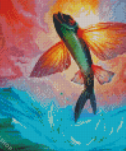 Fantasy Fly Fish Diamond Paintings