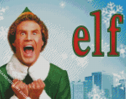 Buddy The Elf Film Diamond Paintings