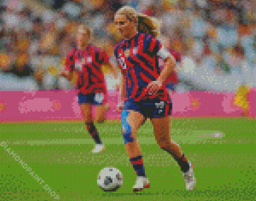 Uswnt Soccer Player Diamond Paintings