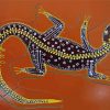 Aboriginal Goanna Art Diamond Paintings