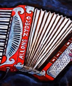 Accordian Instrument Diamond Paintings