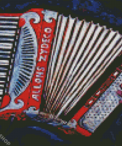 Accordian Instrument Diamond Paintings