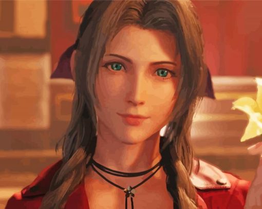 Aerith Character Diamond Paintings