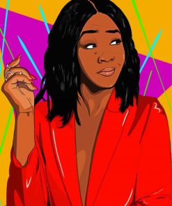 Tiffany Haddish Art Diamond Paintings