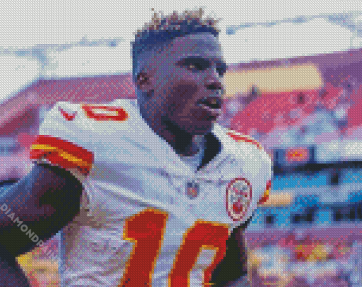 Tyreek Hill Footballer Diamond Paintings