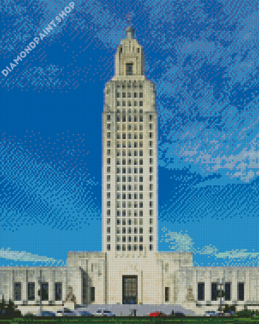 Baton Rouge Building Diamond Paintings