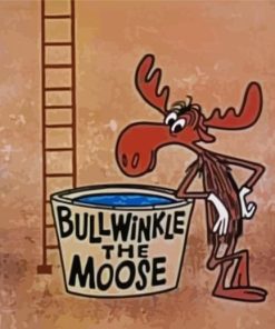 Bullwinkle J Moose Diamond Paintings