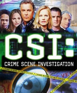 CSI Serie Poster Diamond Paintings