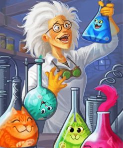 Chemist Scientist Diamond Paintings