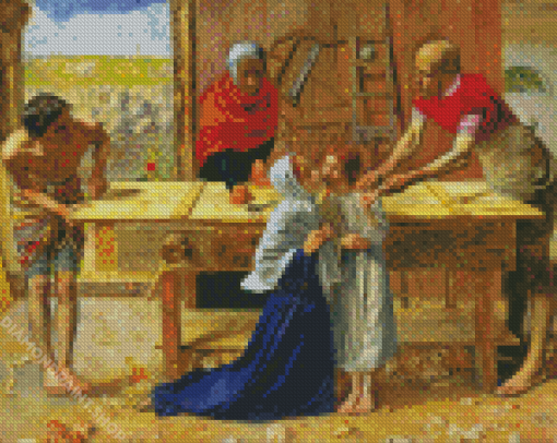 Christ And His Parents Diamond Paintings