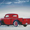 Classic Red Pick Up Diamond Paintings