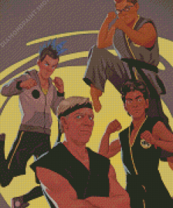 Cobra Kai Cartoon Diamond Paintings