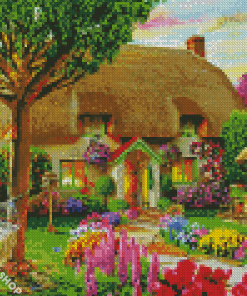 Cottage Garden Diamond Paintings