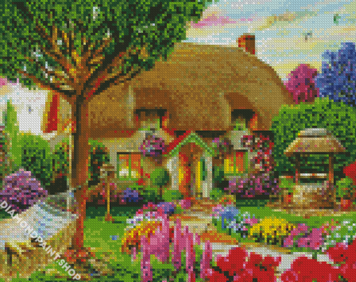 Cottage Garden Diamond Paintings