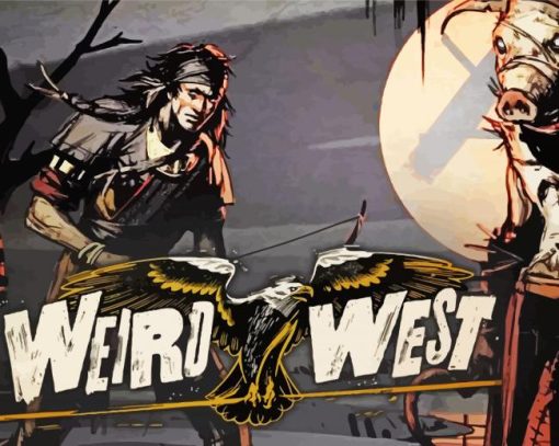 The Weird West Game Diamond Paintings