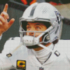 Derek Carr Player Diamond Paintings