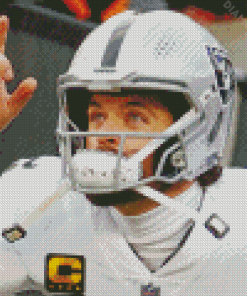 Derek Carr Player Diamond Paintings