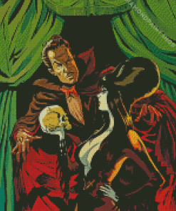 Elvita And Vincent Price Diamond Paintings