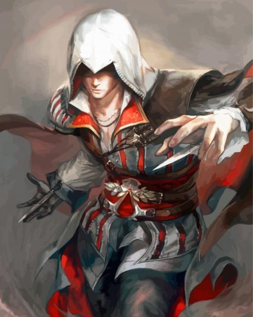 Ezio Assasin Diamond Paintings