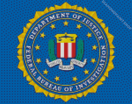 Fbi Logo Art Diamond Paintings