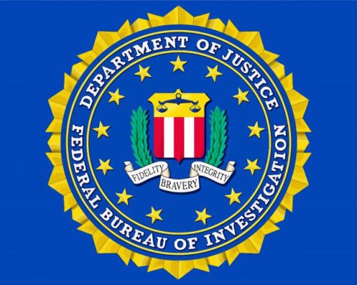 Fbi Logo Art Diamond Paintings