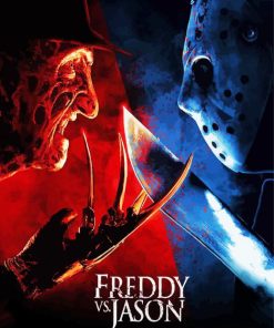 Freddy Vs Jason Poster Diamond Paintings