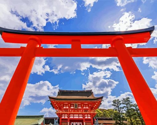 Fushimi Inari Shrine Diamond Paintings