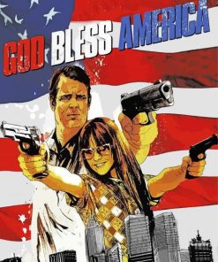 God Bless America Poster Diamond Paintings