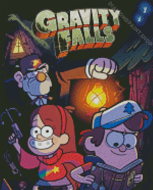 Gravity Falls Poster Diamond Paintings