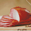 Tasty Ham Tranches Diamond Paintings