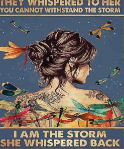 I'am The Storm Poster Diamond Paintings