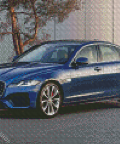 Jaguar Xf Car Diamond Paintings