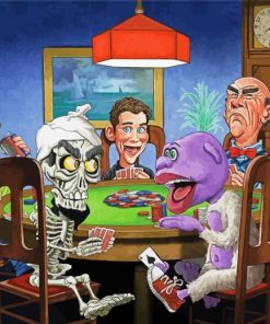 Jeff Dunham Illustration Diamond Paintings