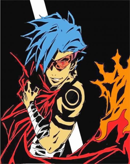 Kamina Illustration Diamond Paintings