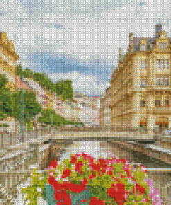 Karlovy Vary Building Diamond Paintings