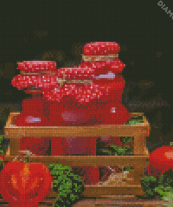 Ketchup Bottles Diamond Paintings