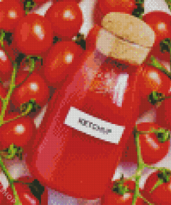 Ketchup Diamond Paintings