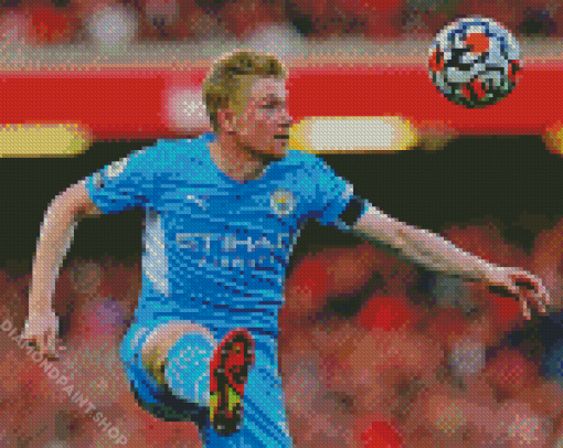 Kevin De Bruyne Footballer Diamond Paintings