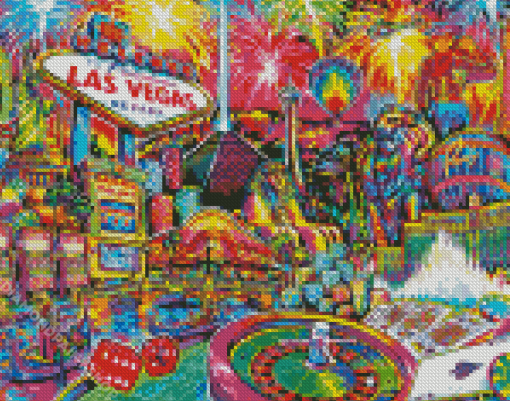 Las Vegas City Diamond Paintings