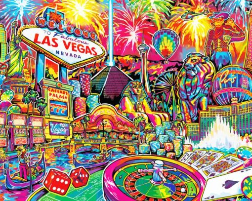 Las Vegas City Diamond Paintings