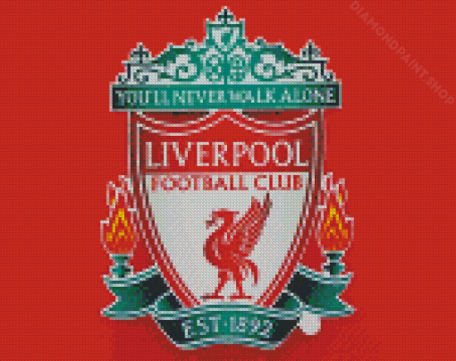 Liverpool Fc Crest Diamond Paintings